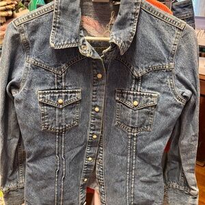 Arizona Jean Company Blue Denim Jacket